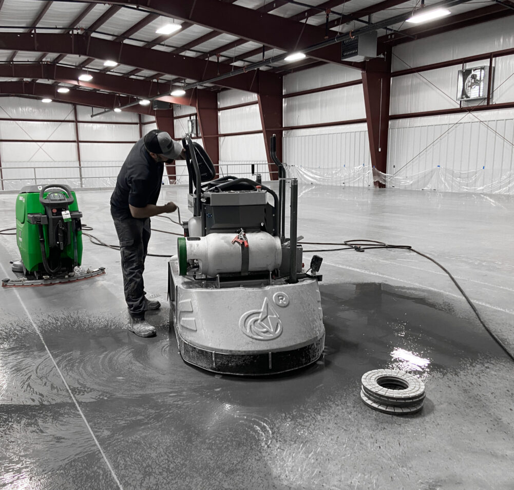 Epoxy floor coating